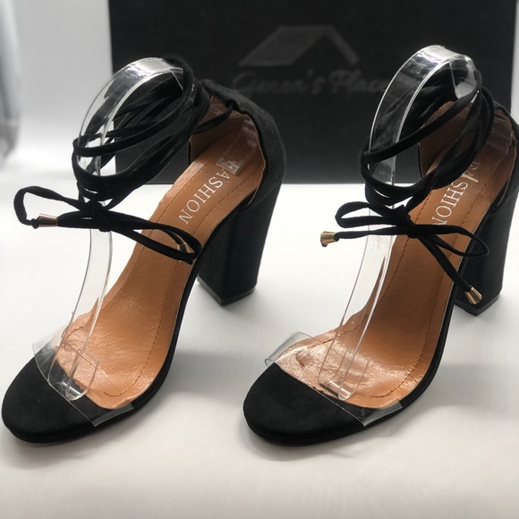 Tie up block heel - Picture 4 of 5